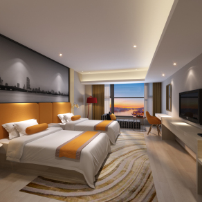 现代最新现代酒店客房